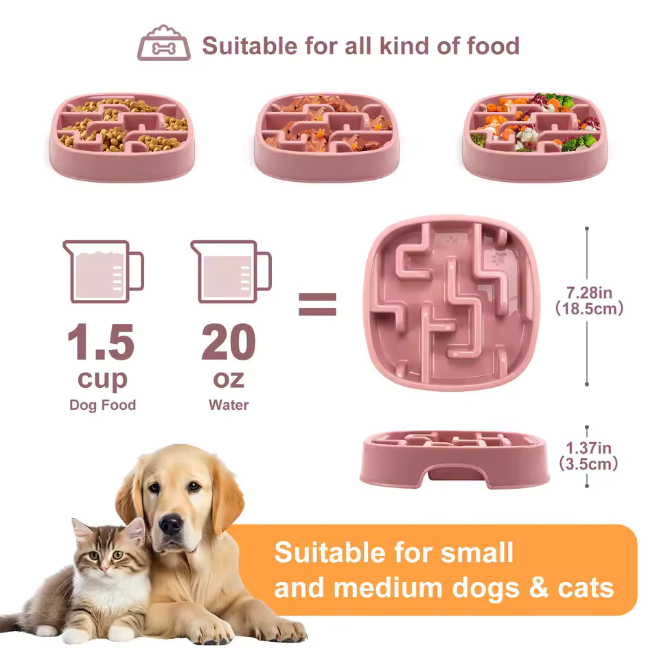 Comedouro Interativo Anti-Voracidade para Cães - vista 4